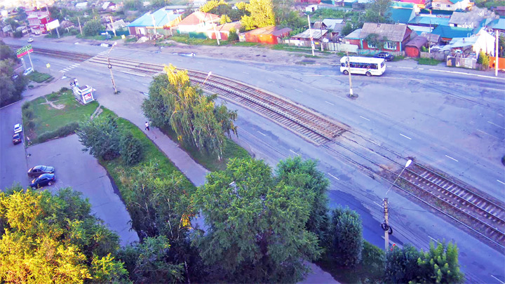 Онлайн веб-камера на улице Петра Мерлина, дом 6, Бийск